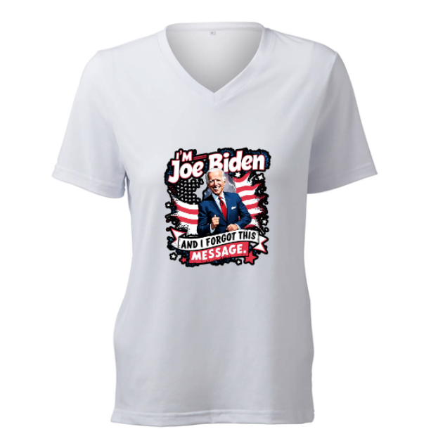 I'M JOE BIDEN AND I FORGOT THIS MESSAGE DESIGN 1 - T-Shirt