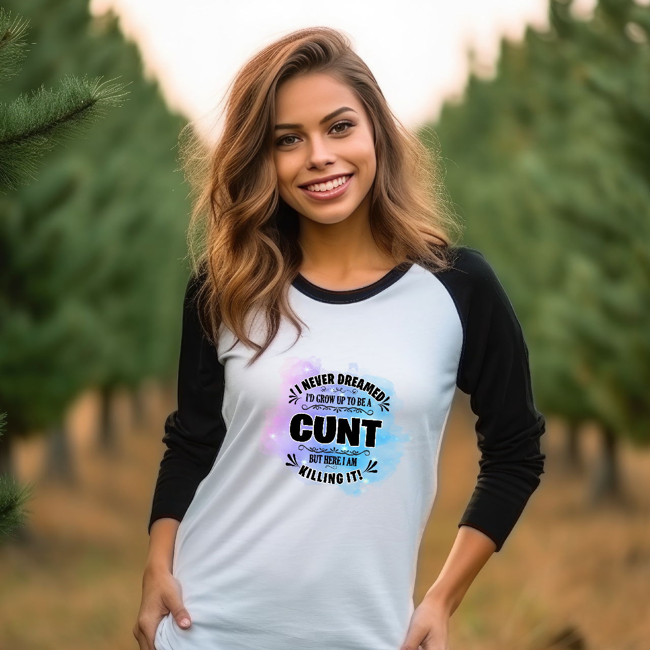 I Never Dreamed Of Being A Cunt (Blue) - T-Shirt