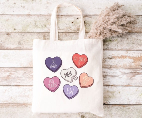 LOVE HEARTS - Tote Bag