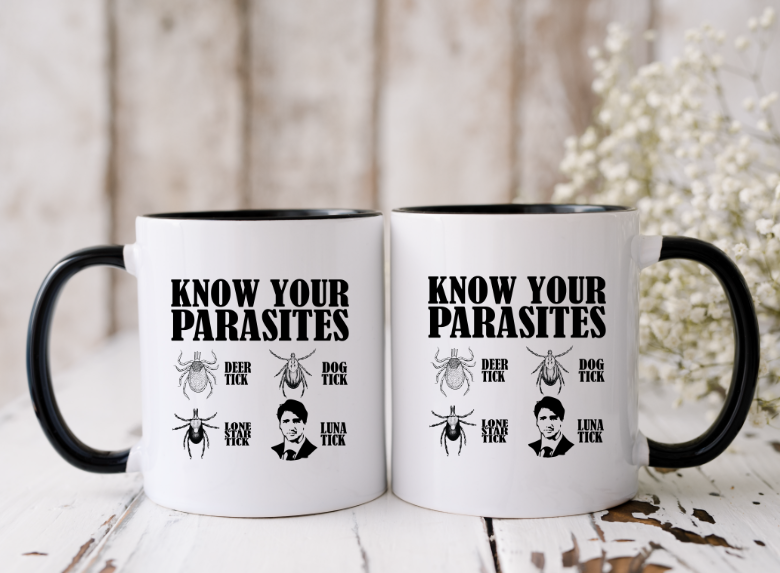 TRUDEAU, KNOW YOUR PARASITES - 15oz Coffee Mug