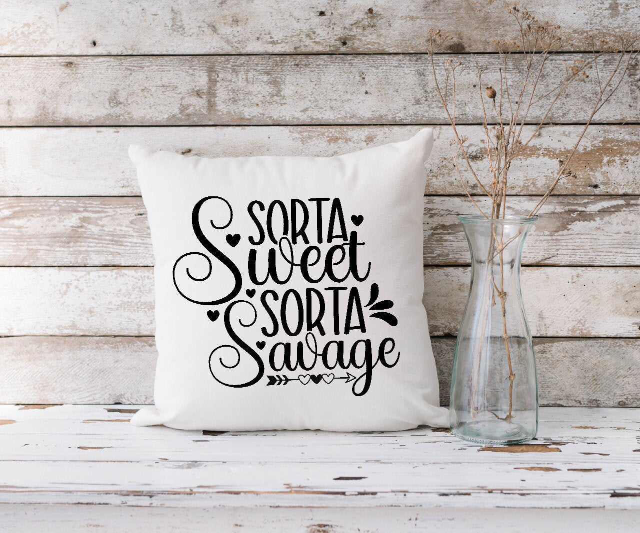 Sorta Sweet, Sorta Savage - Cushion Cover