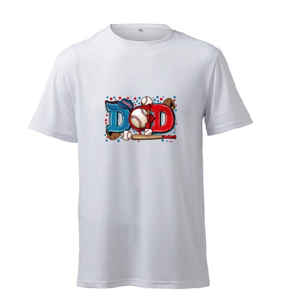 Dad (Baseball Graphic) - T-Shirt