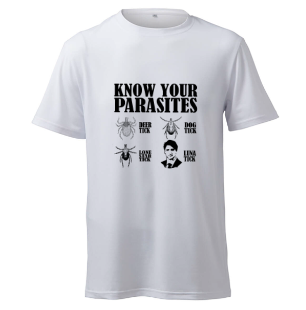 TRUDEAU * KNOW YOUR PARASITES - T-Shirt