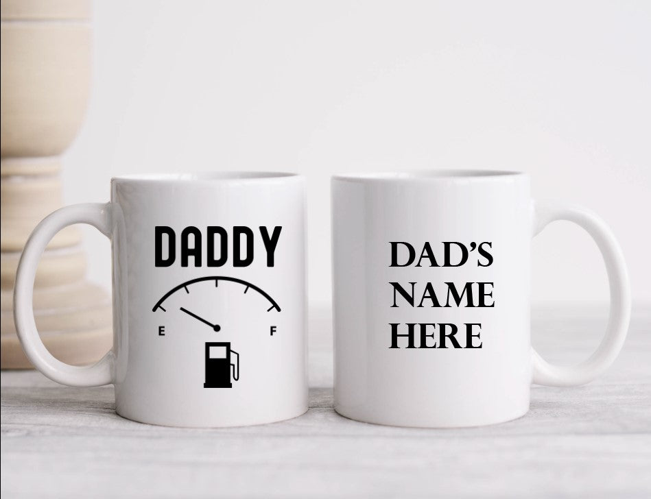 Daddy Running On Empty - 15oz Coffee Mug