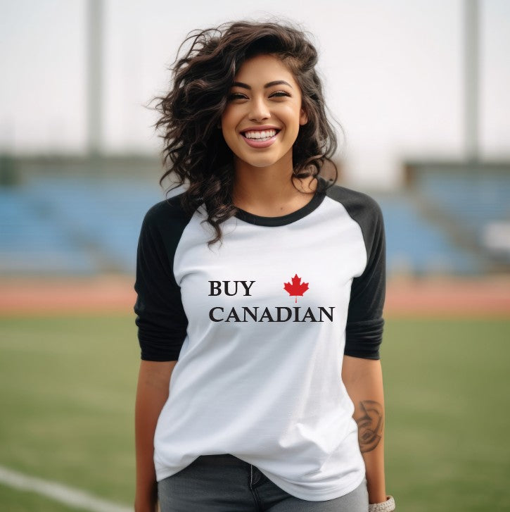 BUY CANADIAN - Raglan Shirt