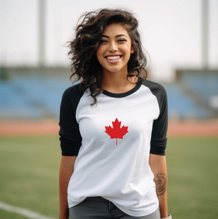 MAPLE LEAF - Raglan Shirt