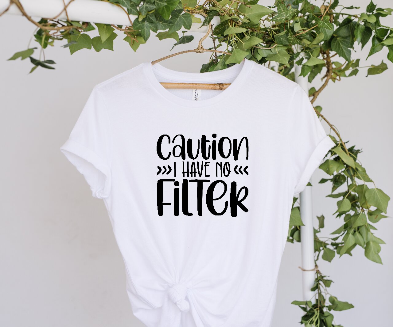 Caution I Have No Filter - T-Shirt