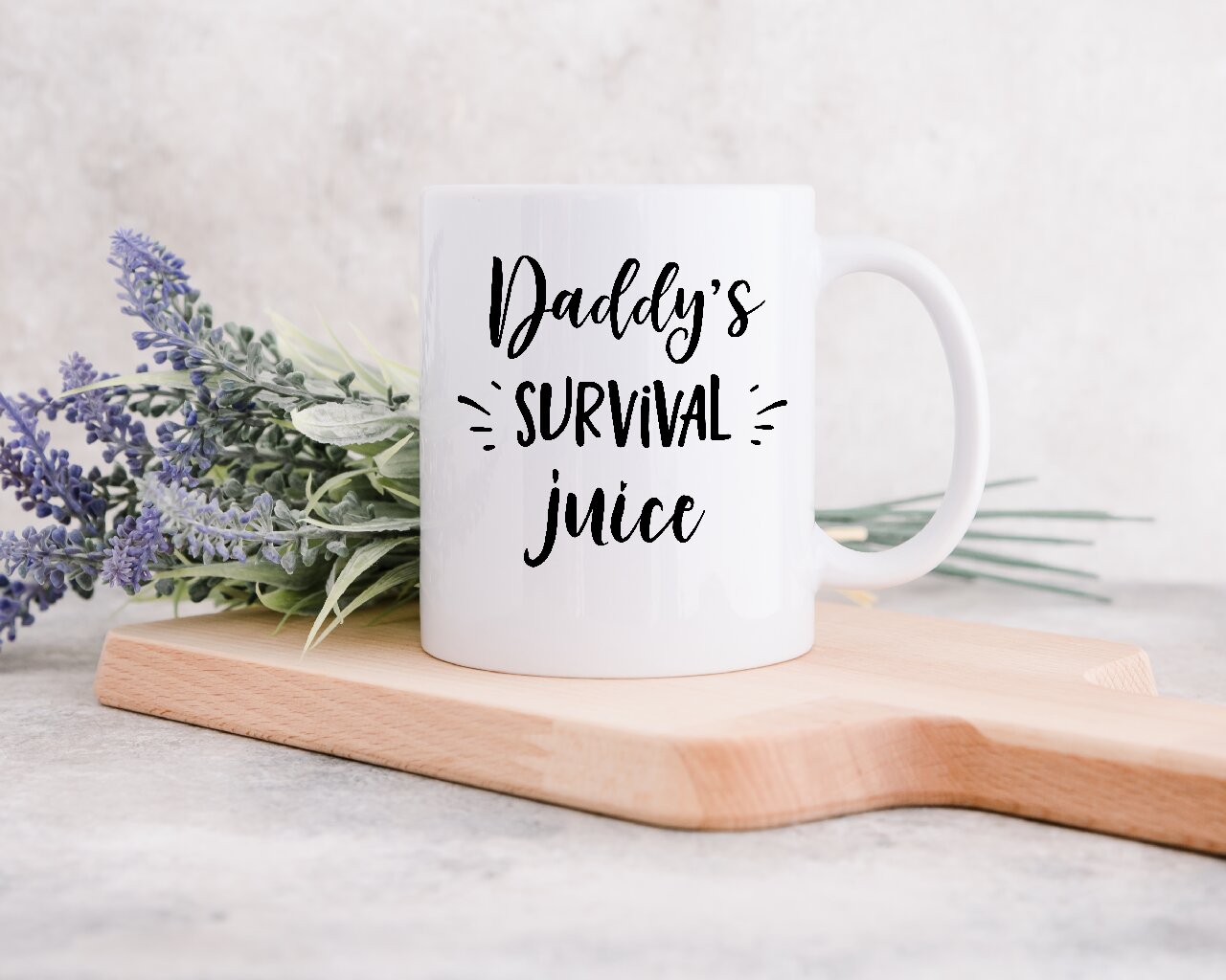 Daddy's Survival Juice - Coffee Mug