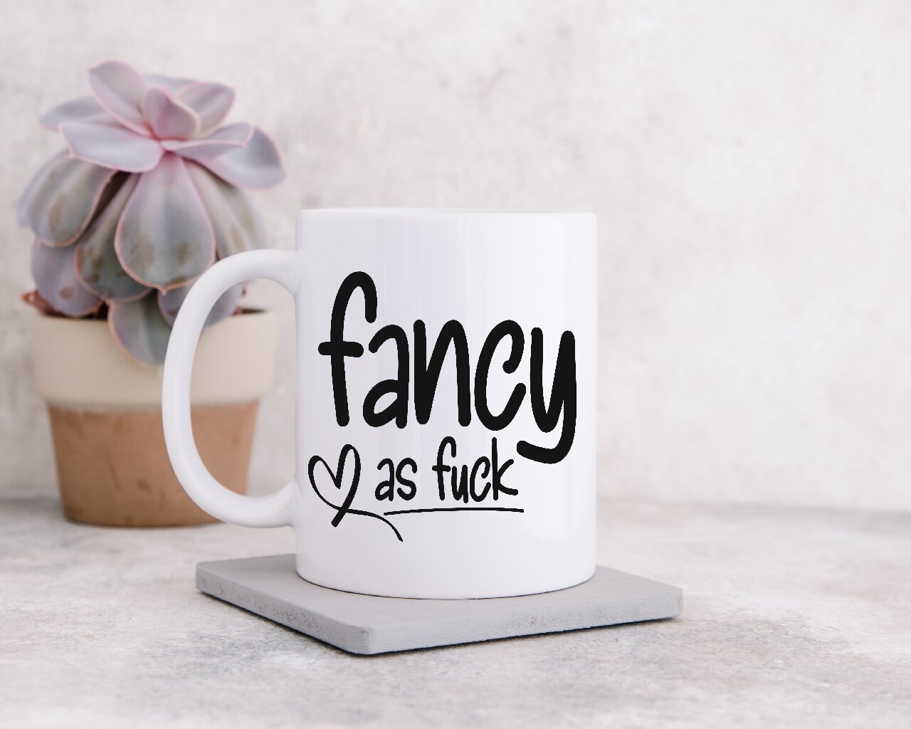 Fancy As F*ck - 15oz/425ml Coffee Mug