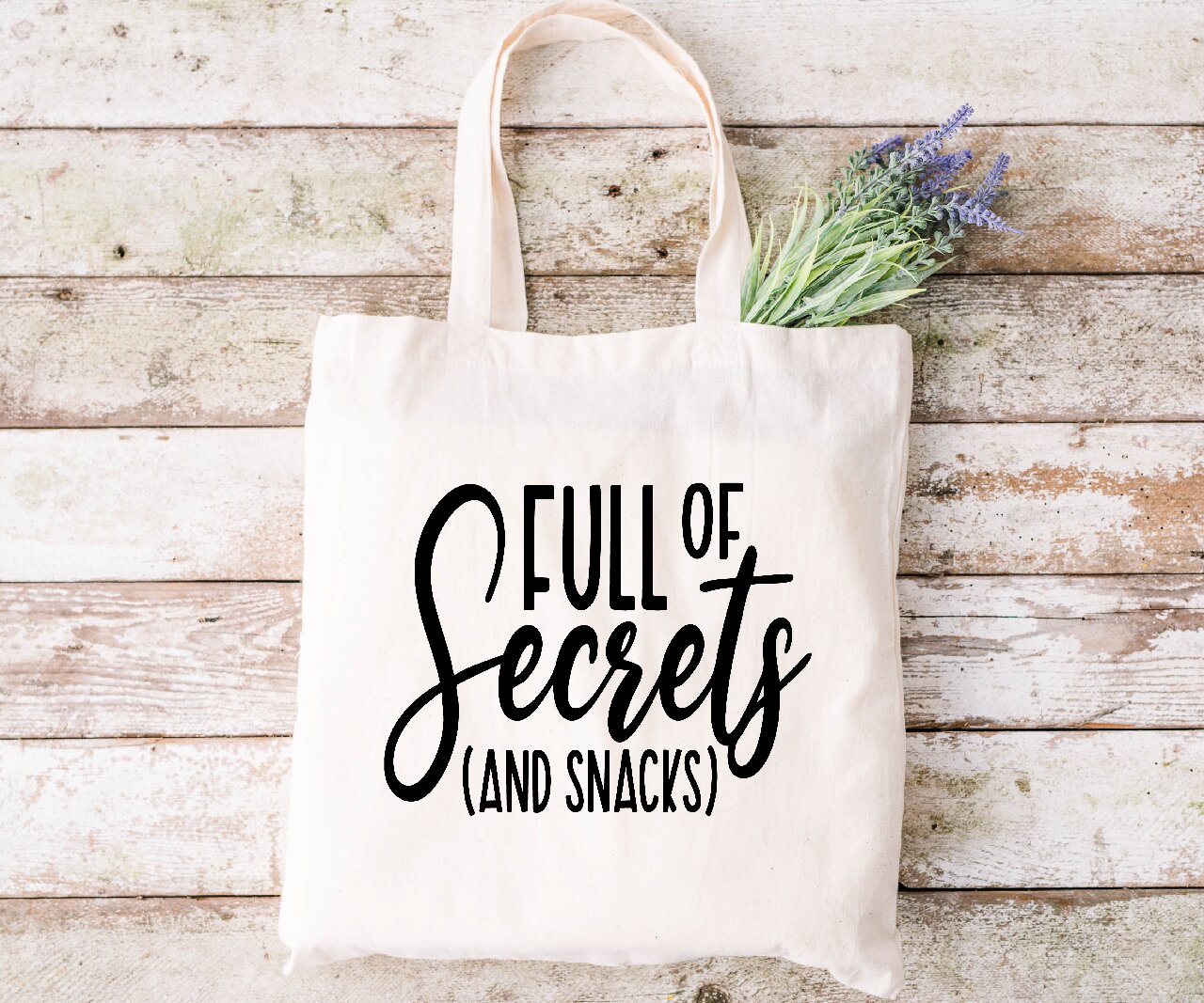 Full Of Secrets (And Snacks) - Tote Bag