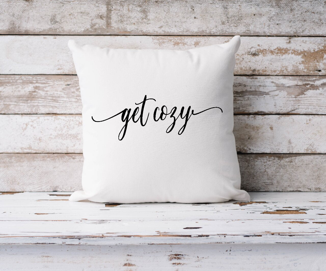 Get Cozy- Cushion Cover