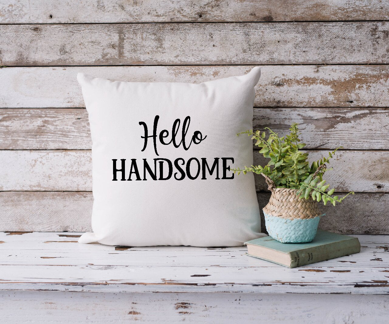 Hello Handsome - Cushion Cover