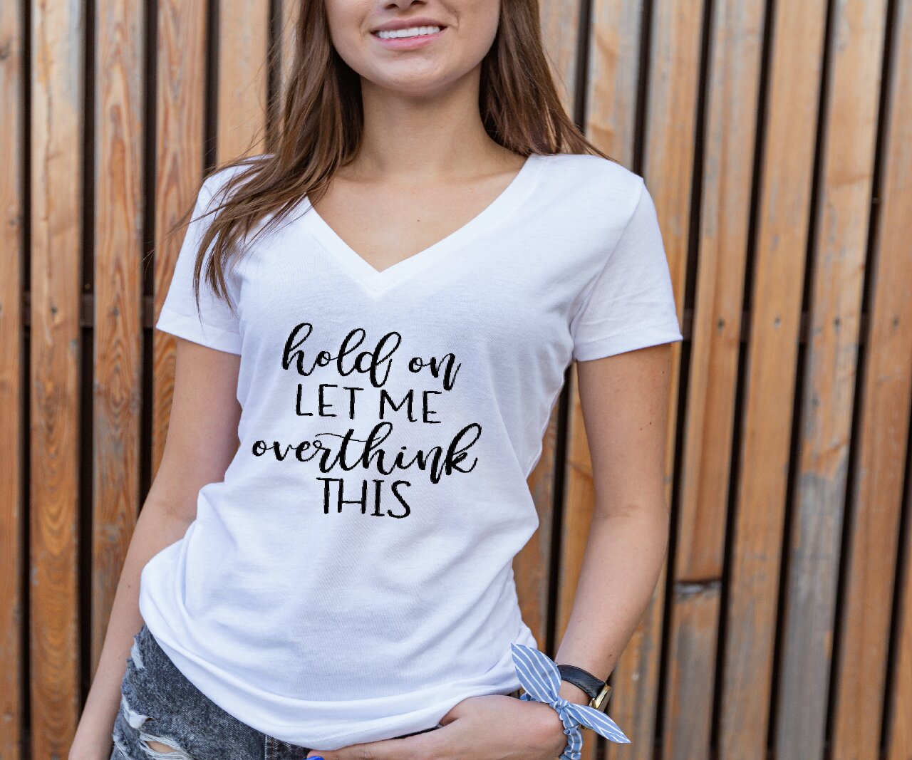 Hold On Let Me Overthink This - T-Shirt