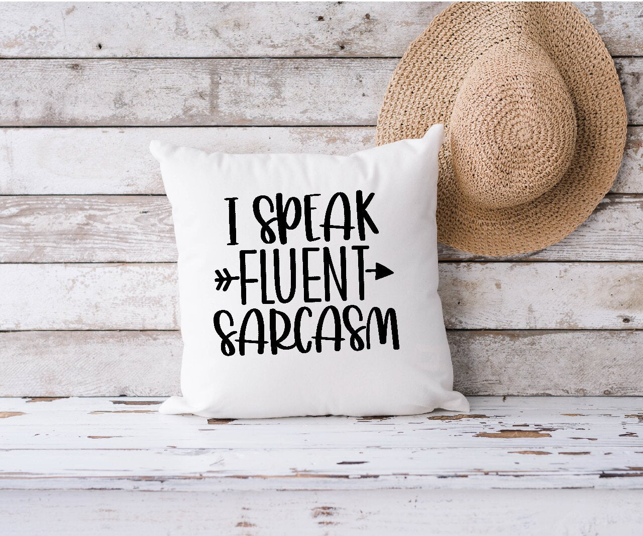 I Speak Fluent Sarcasm - Cushion Cover