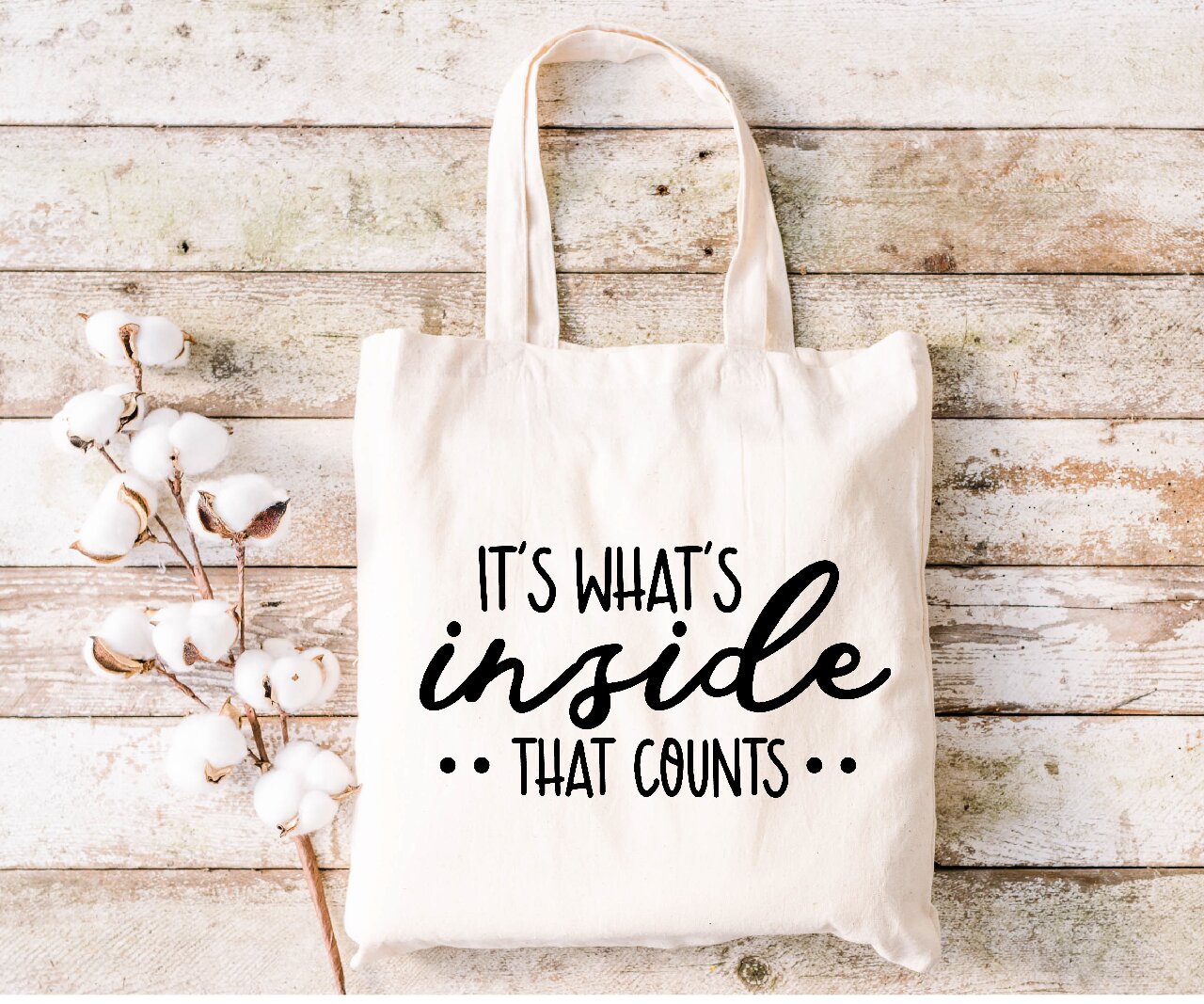 It's What's Inside That Counts  - Tote Bag