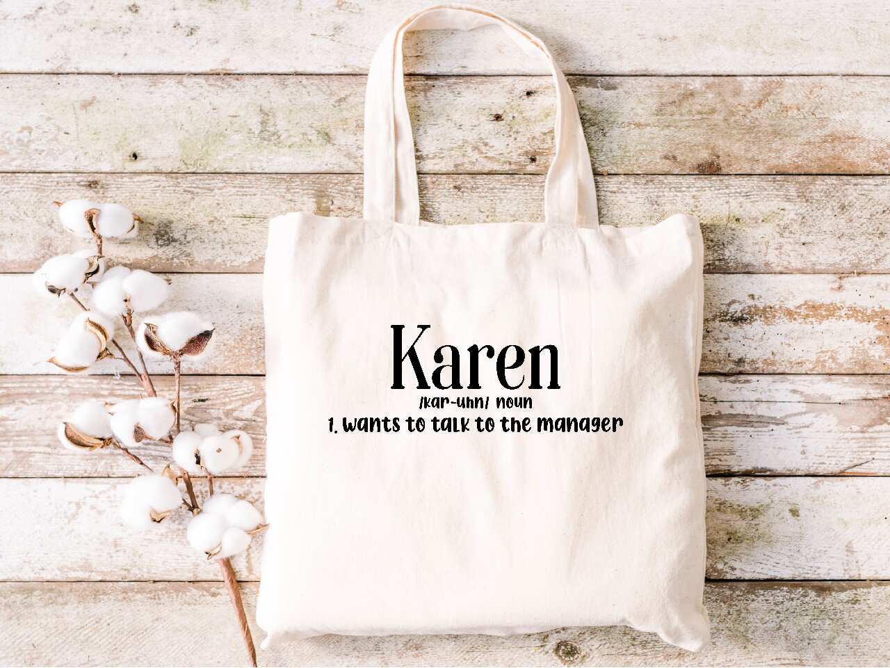Karen Noun - Tote Bag