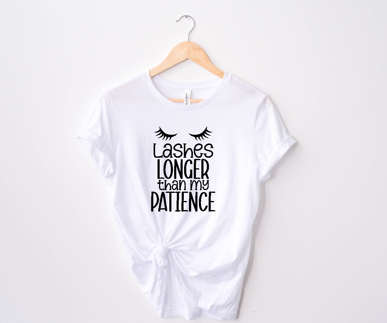 Lashes Longer Than My Patience - T-Shirt