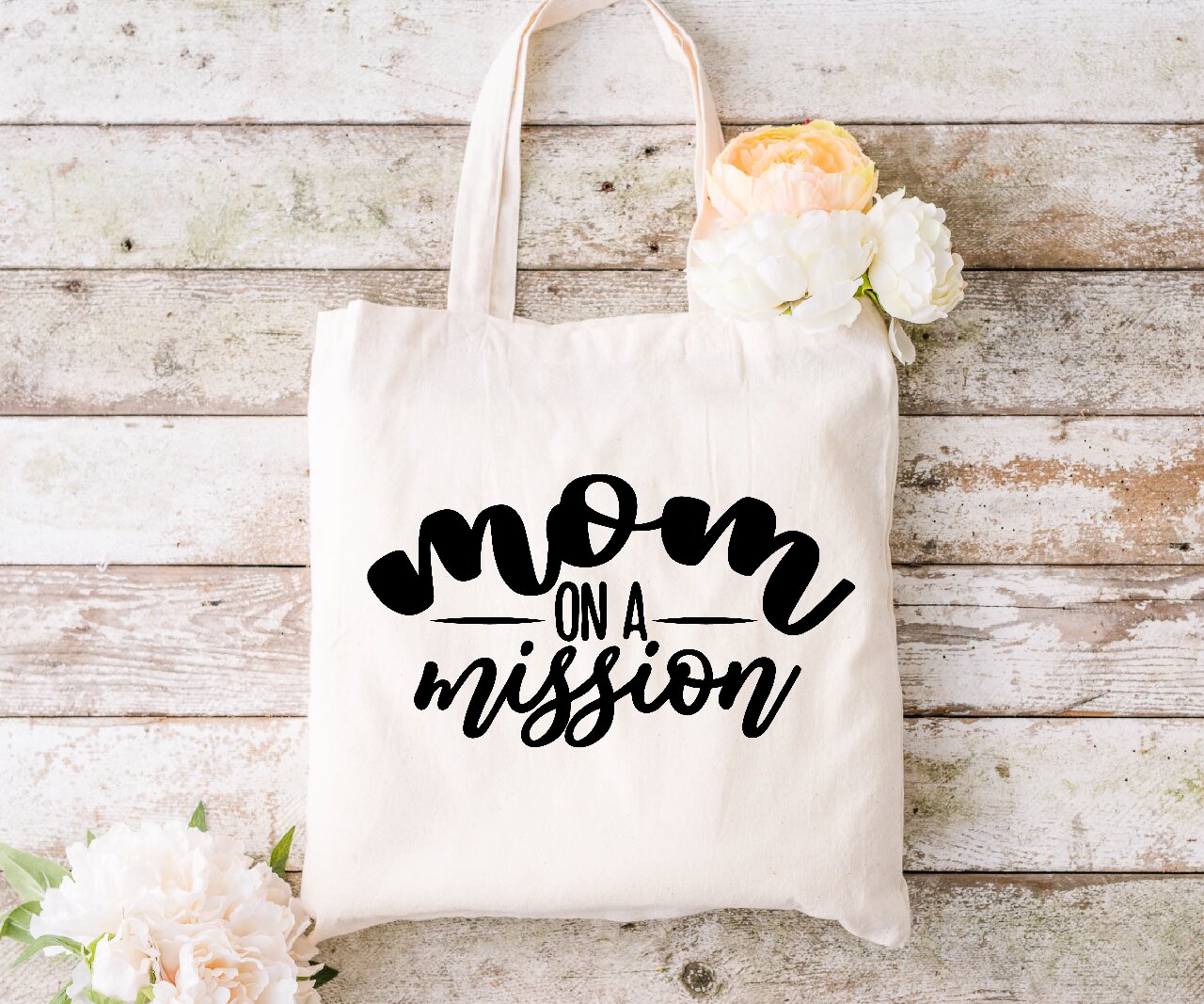 Mom On A Mission  - Tote Bag