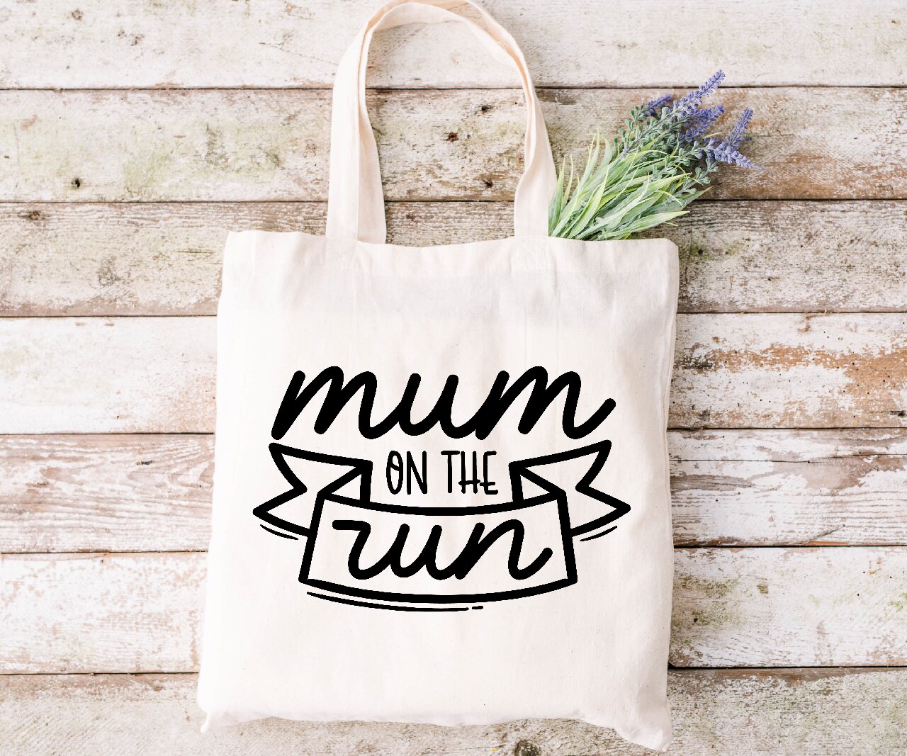 Mum On The Run  - Tote Bag