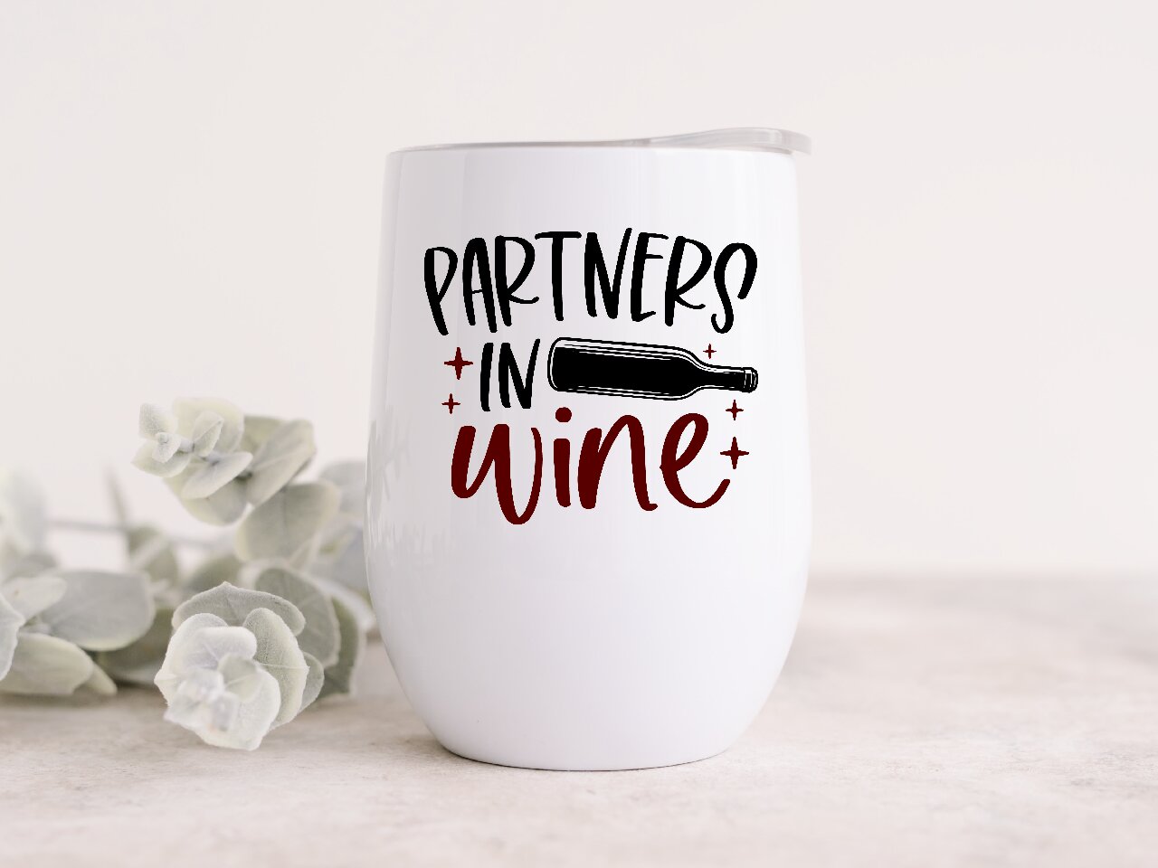 Partners In Wine - Wine Tumbler