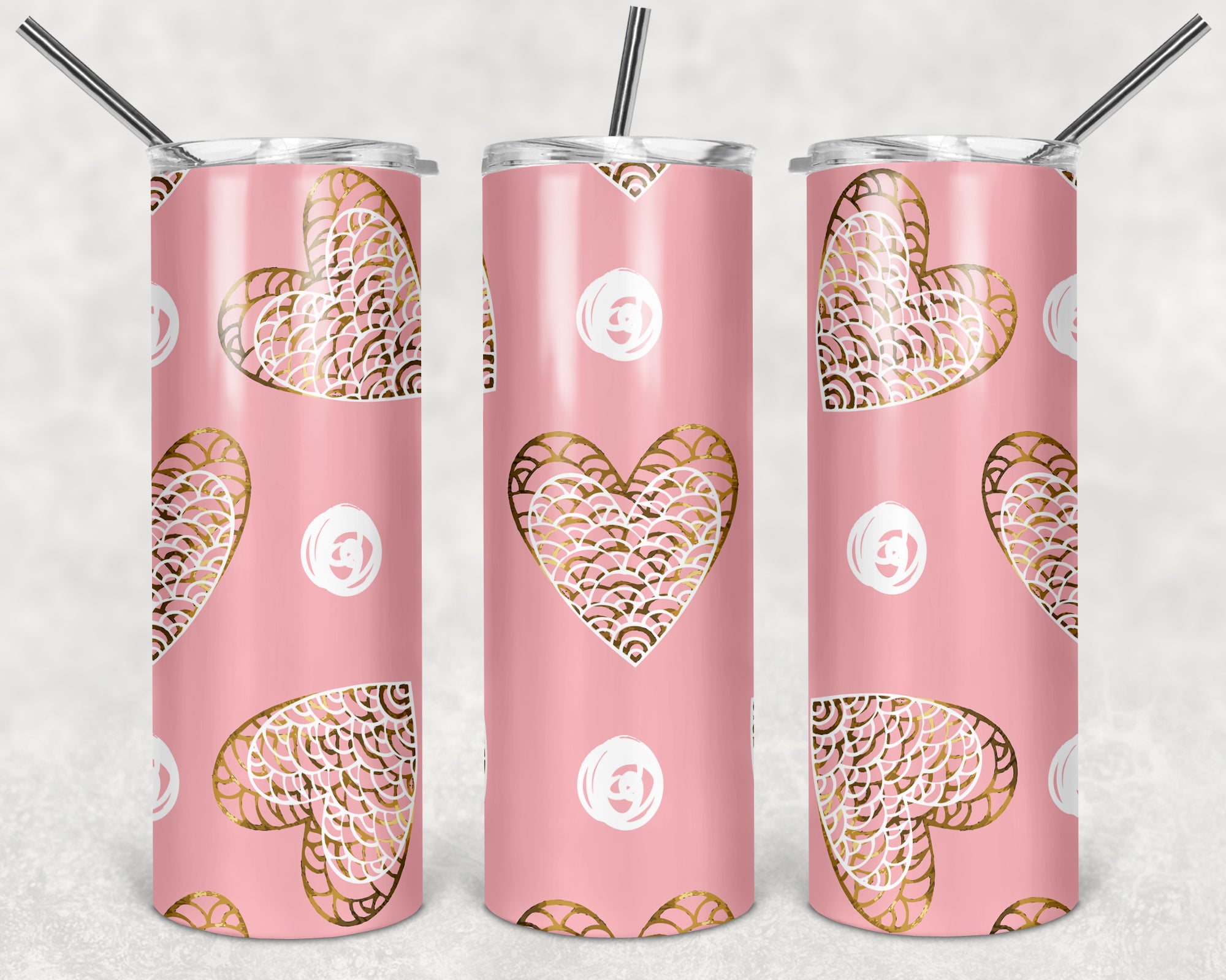 Valentines Design 23 - 20oz Skinny Tumbler