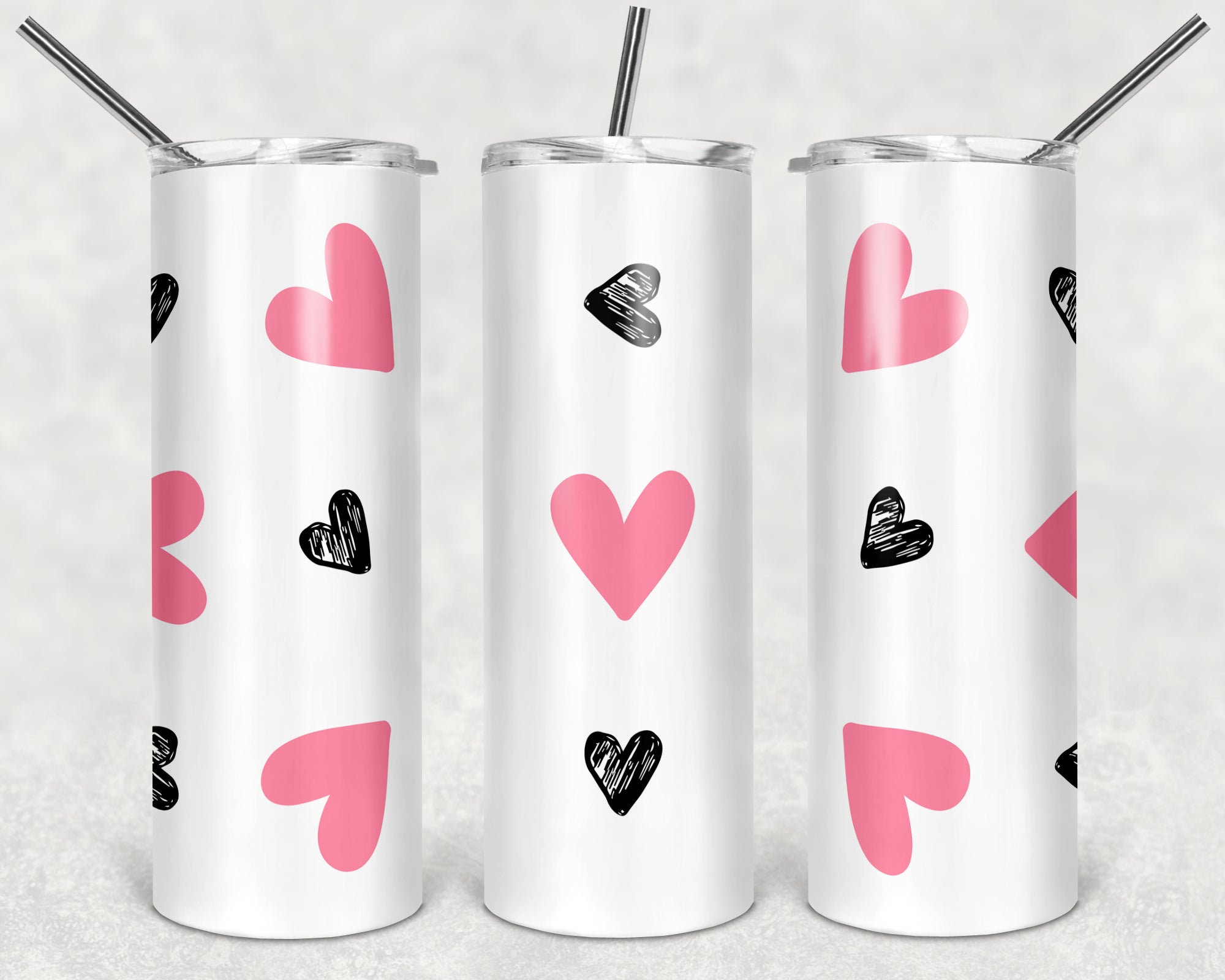 Valentines Design 40 - 20oz Skinny Tumbler