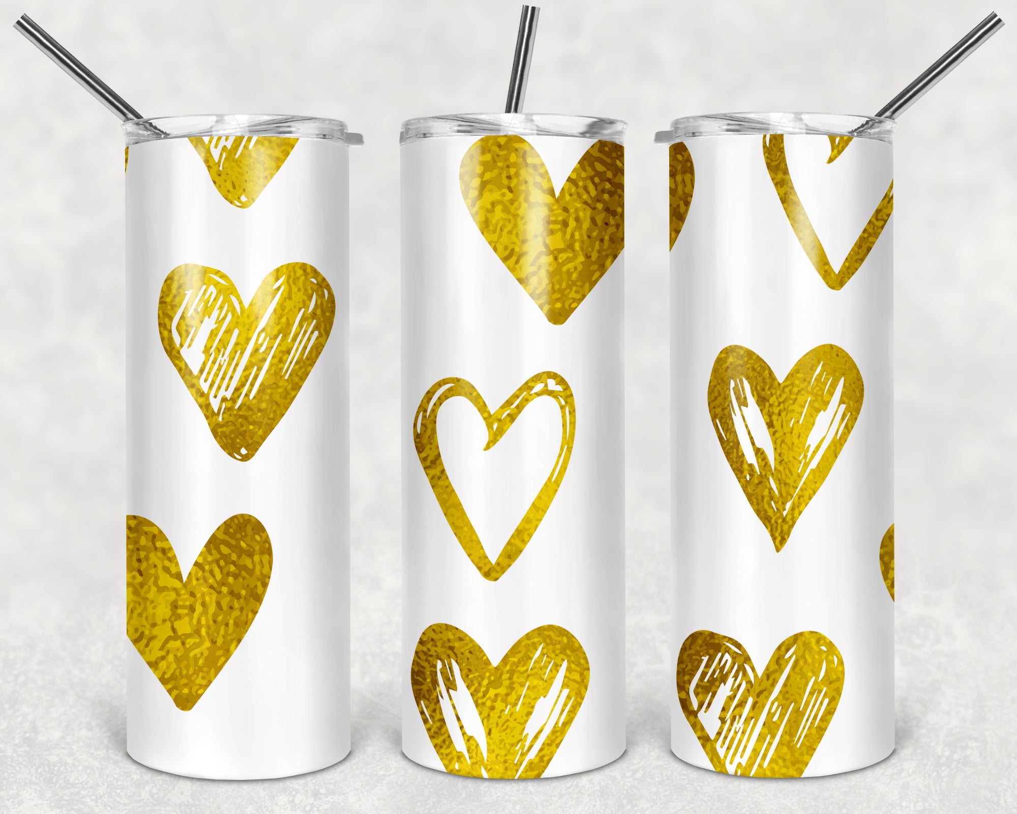 Valentines Design 44 - 20oz Skinny Tumbler