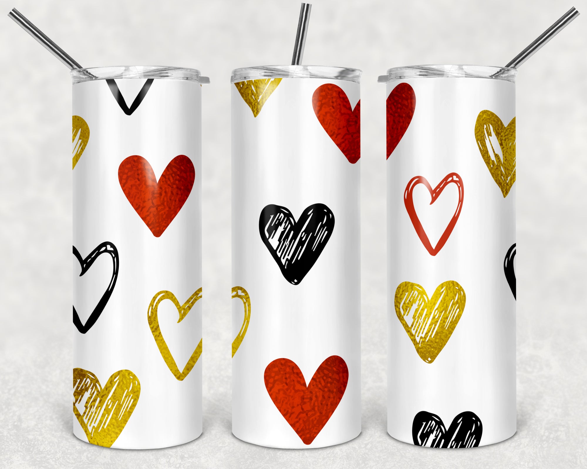 Valentines Design 43 - 20oz Skinny Tumbler