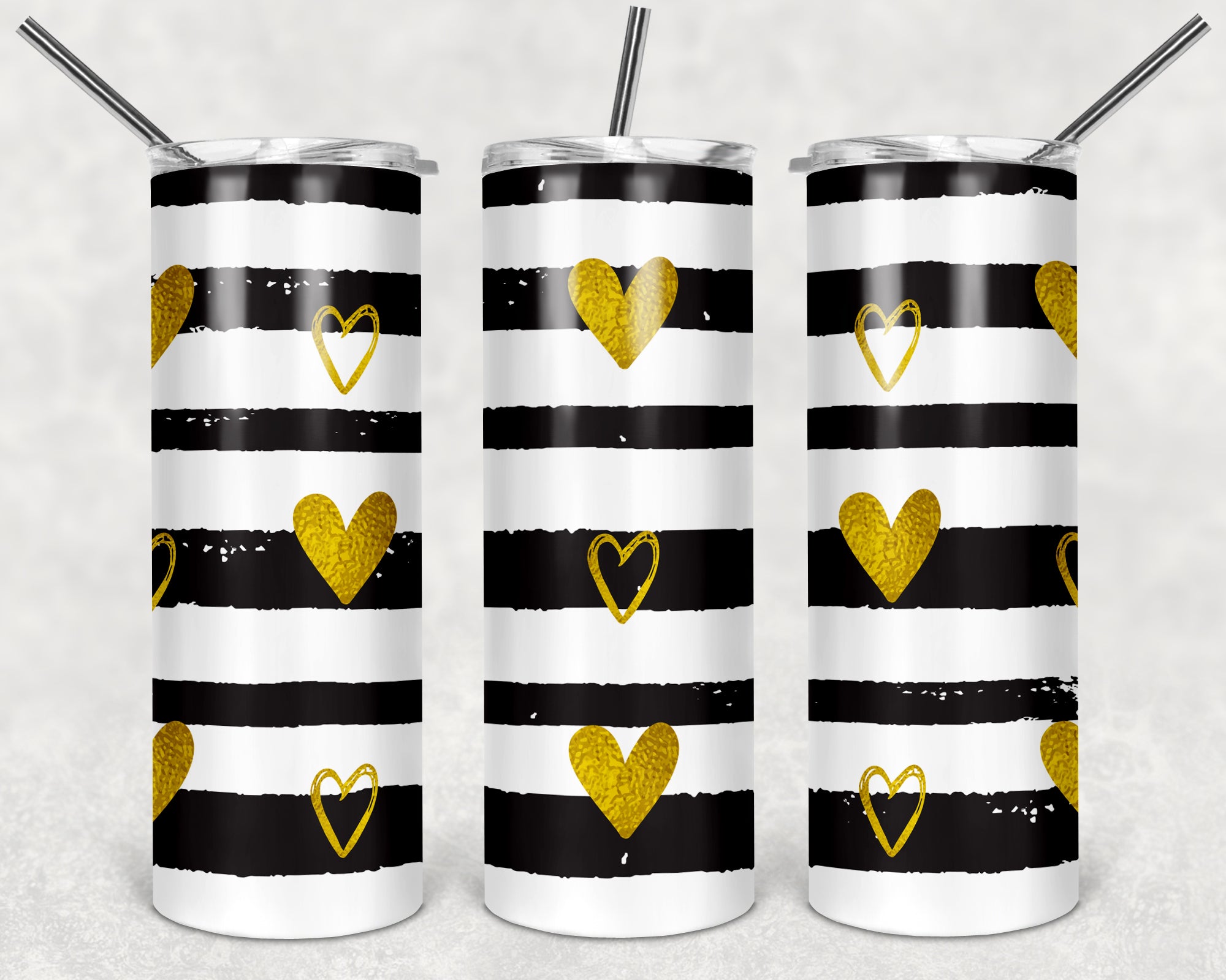 Valentines Design 50 - 20oz Skinny Tumbler