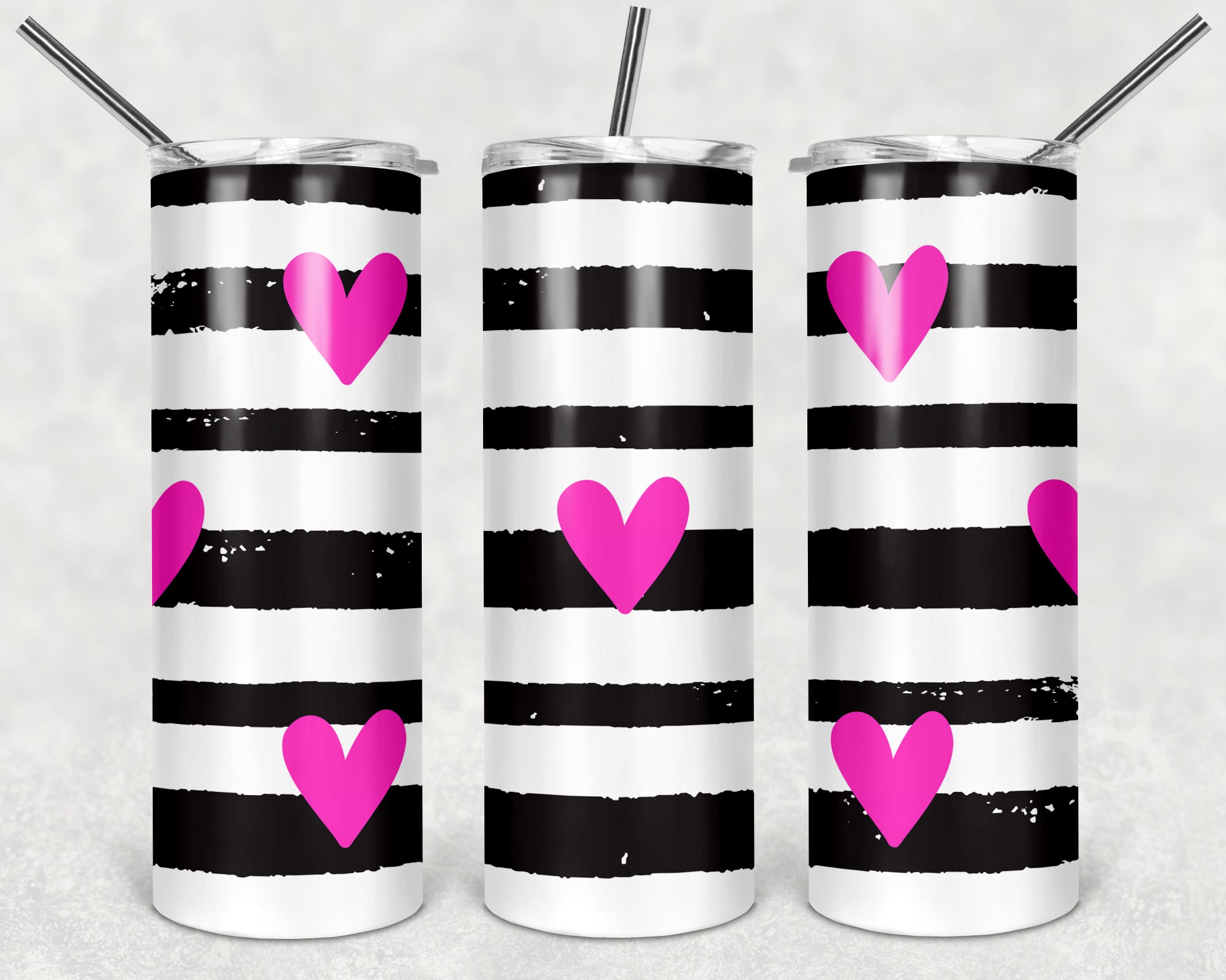 Valentines Design 49 - 20oz Skinny Tumbler