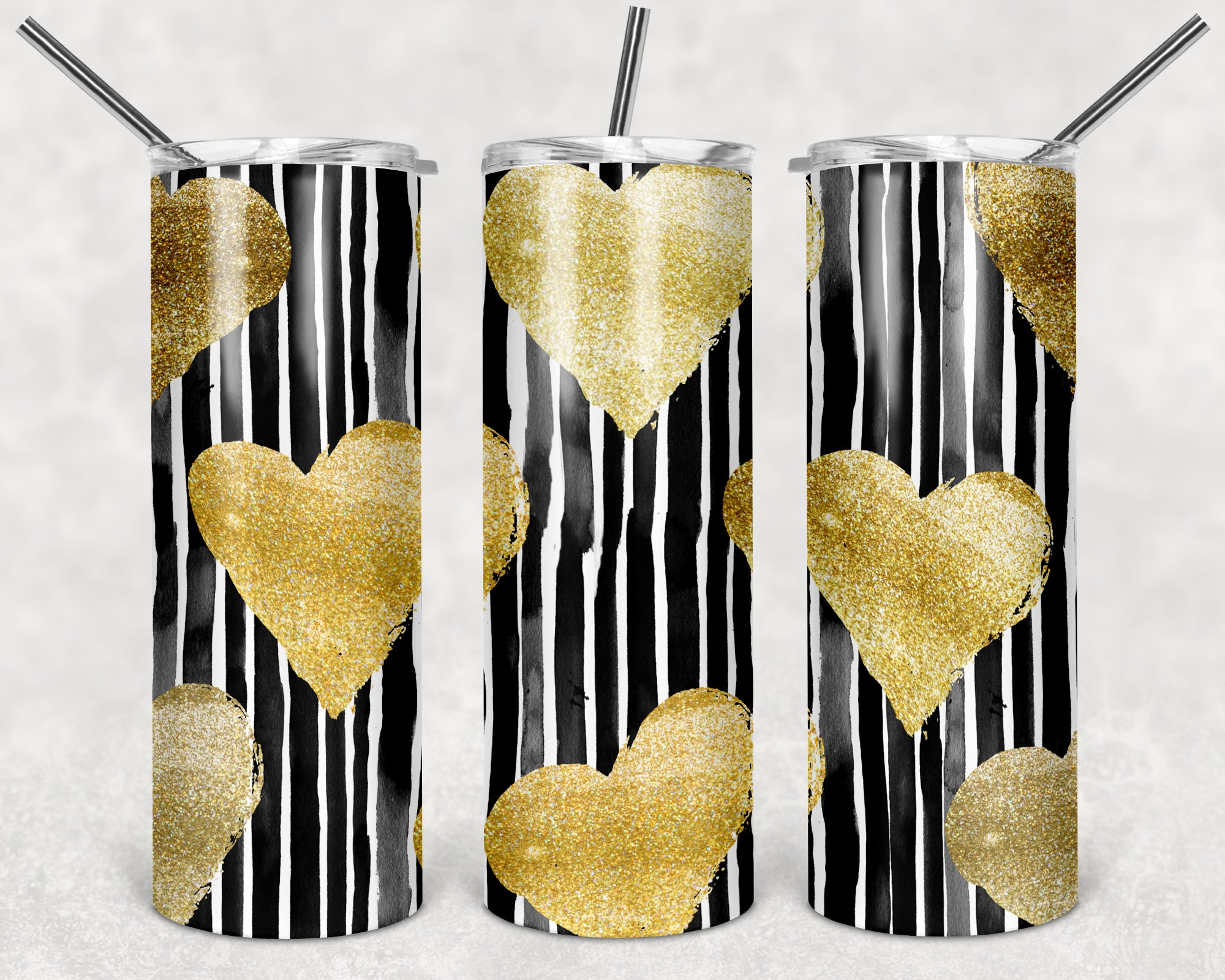 Valentines Design 36 - 20oz Skinny Tumbler