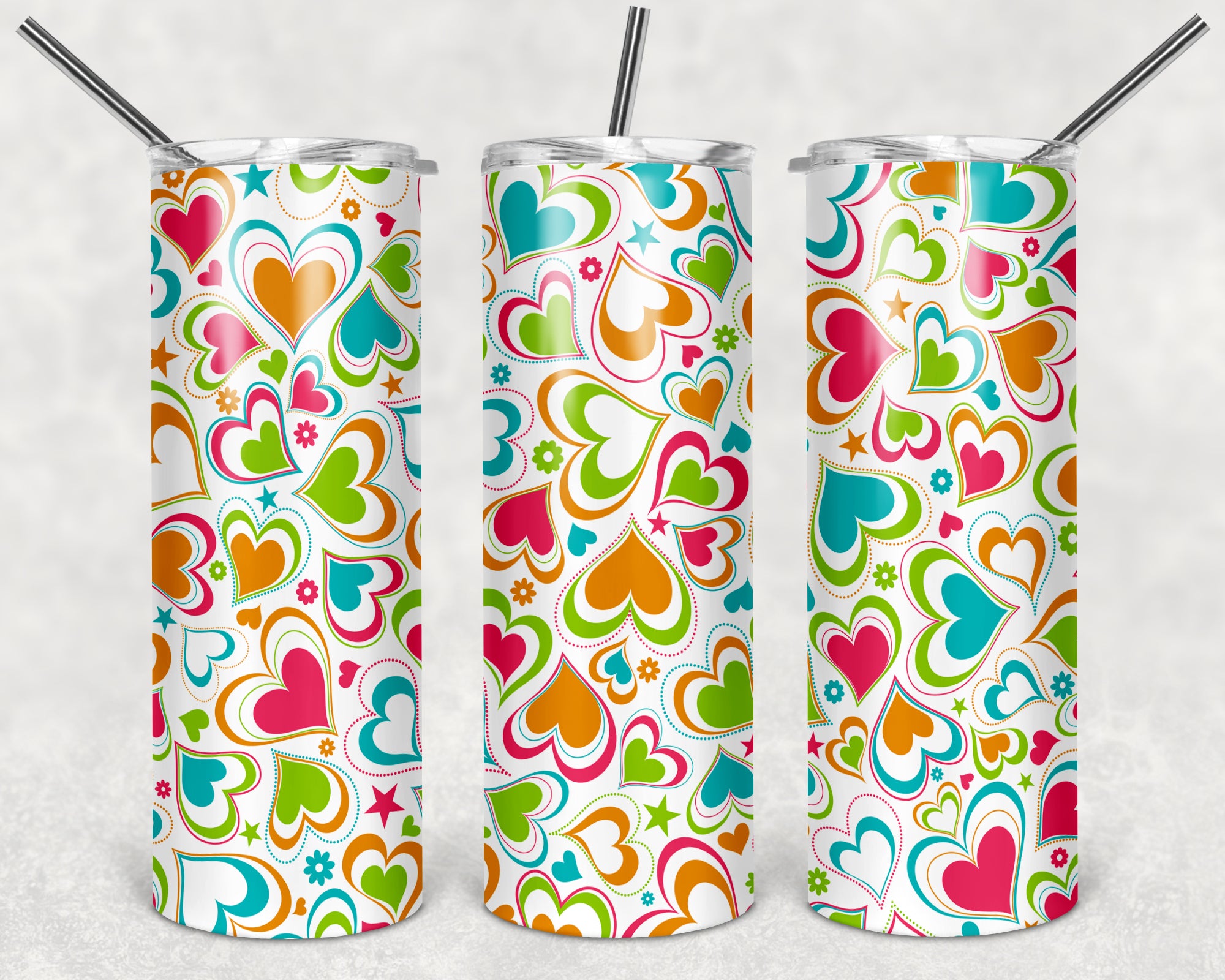 Valentines Design 41 - 20oz Skinny Tumbler