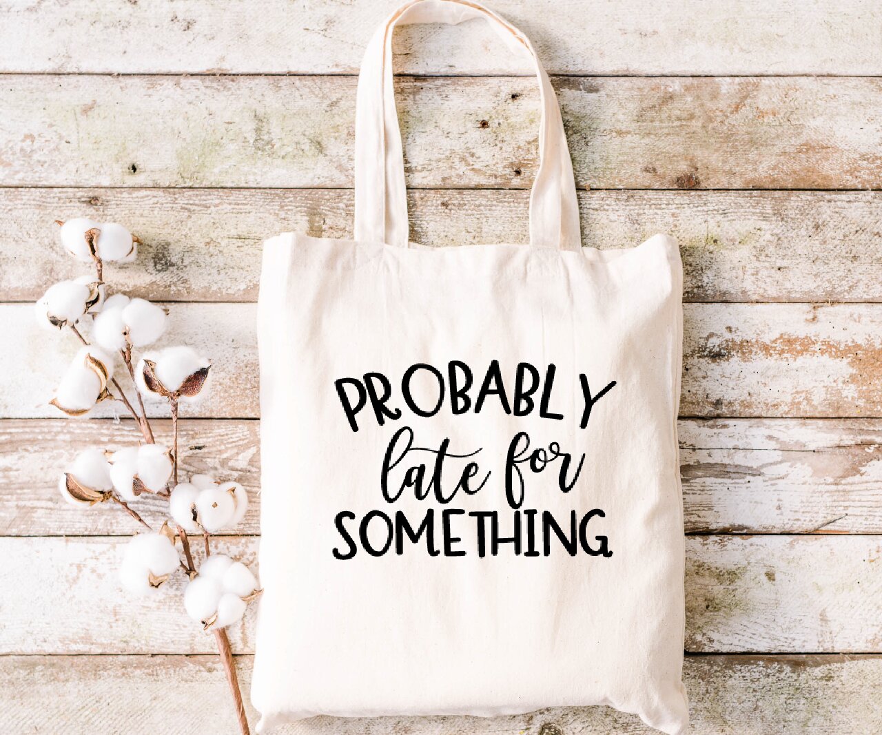 Probably Late For Something - Tote Bag