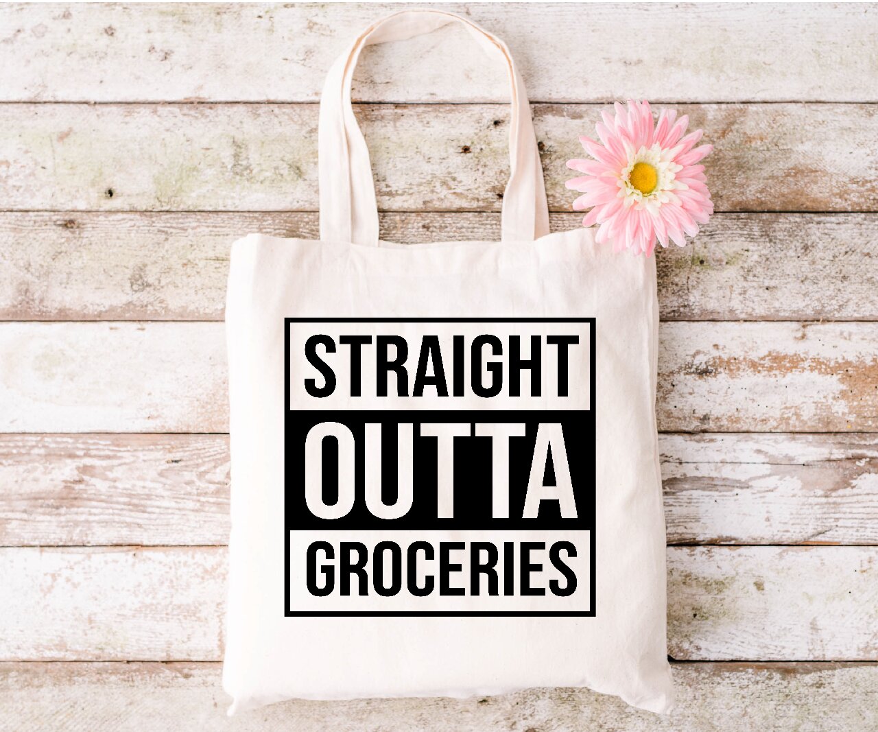 Straight Outta Groceries - Tote Bag