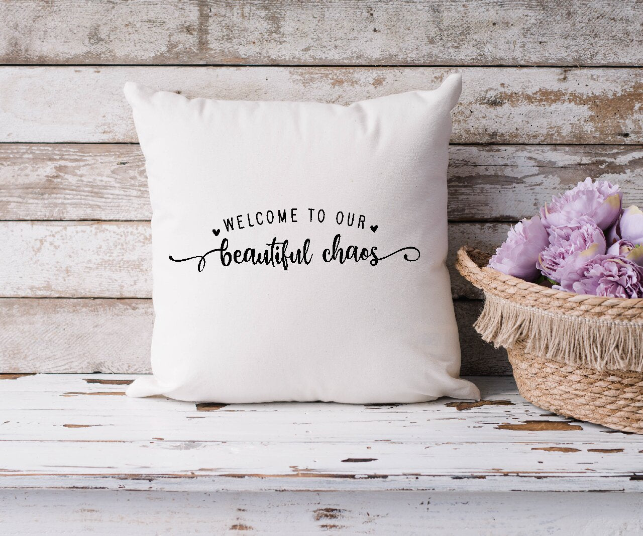Welcome To Our Beautiful Chaos - Cushion Cover