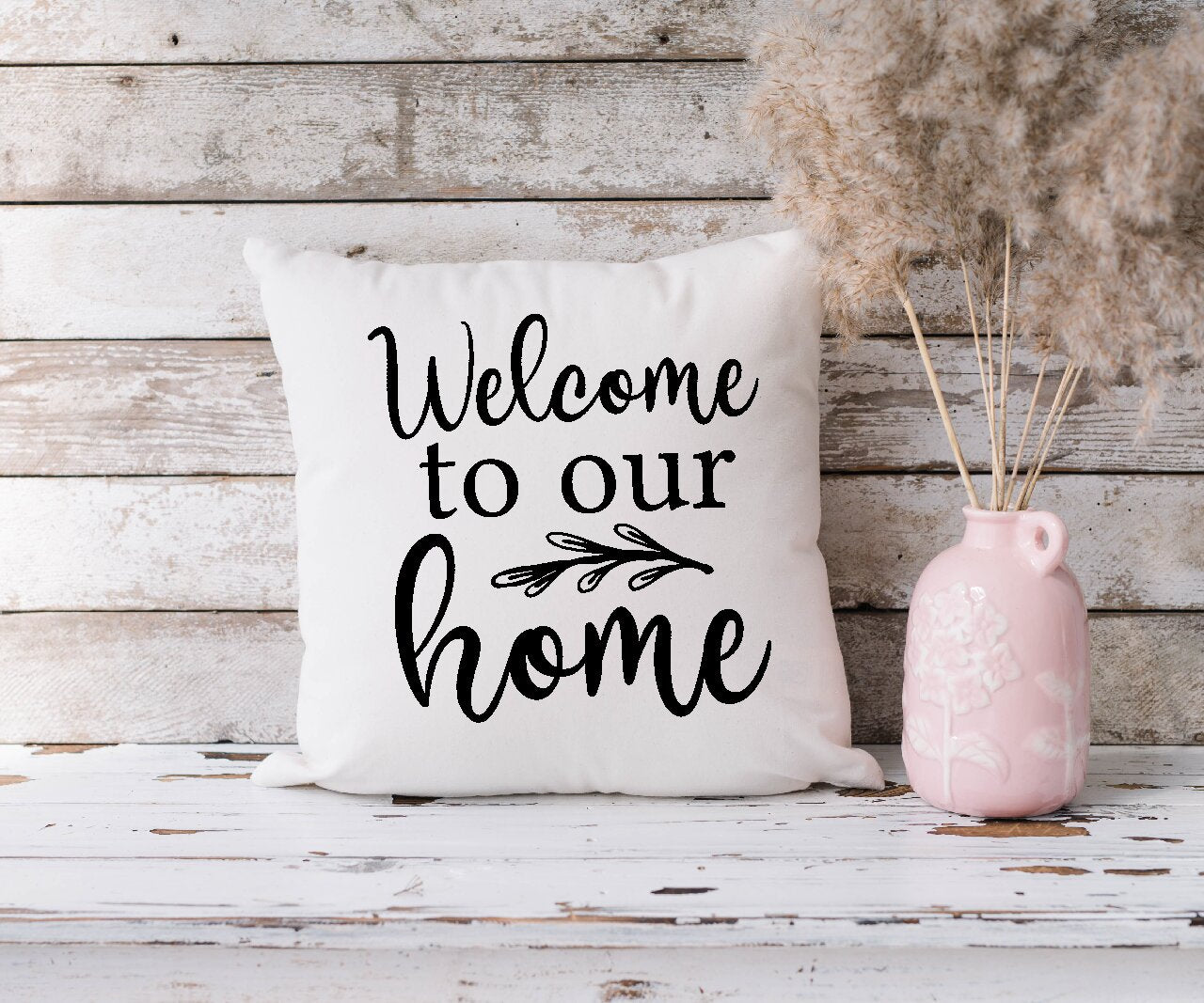Welcome To Our Home - Cushion Cover