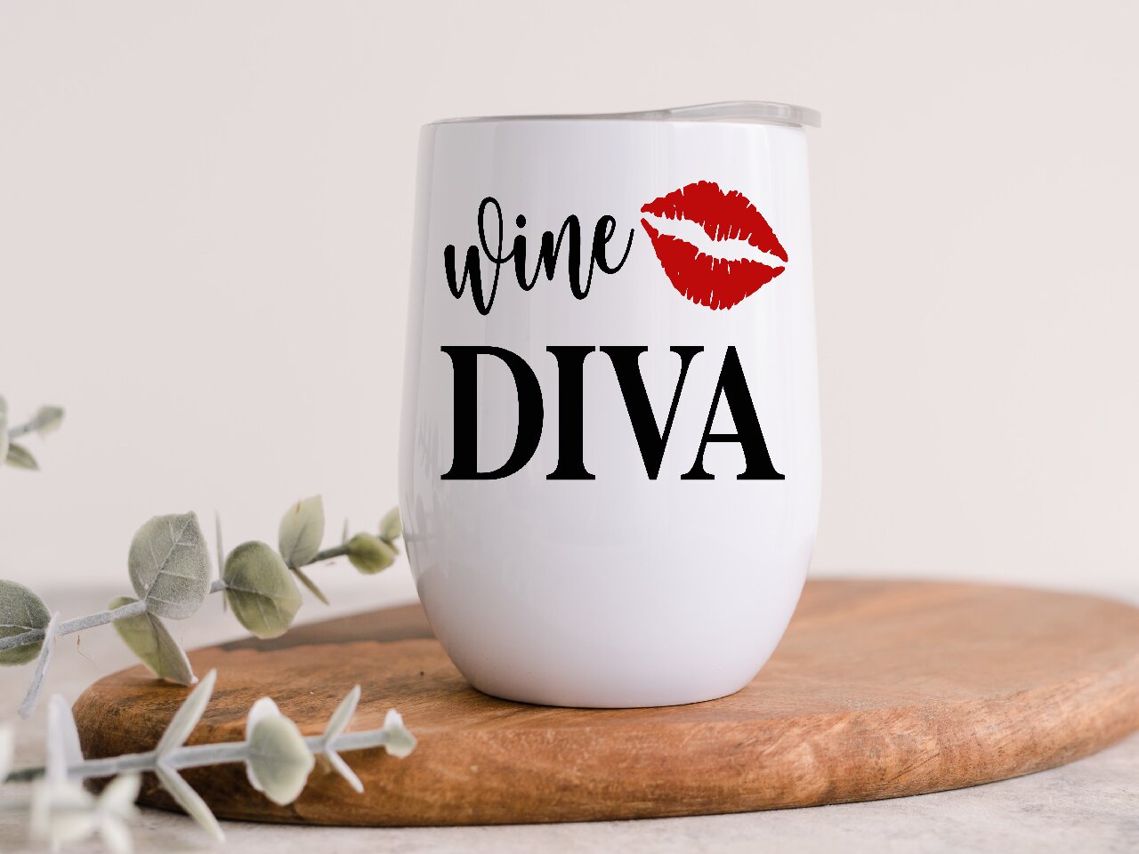 Wine Diva 1 - Wine Tumbler